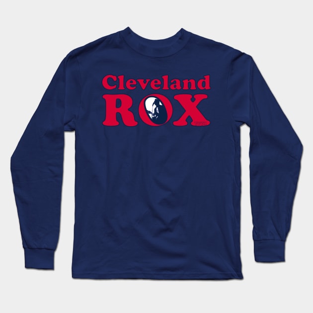 The Cleveland Rox Long Sleeve T-Shirt by 7071